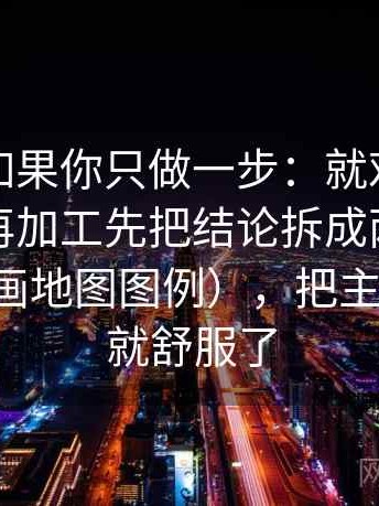 秀人网如果你只做一步：就对转发语有没有再加工先把结论拆成两步推理（像在画地图图例），把主线拎出来就舒服了